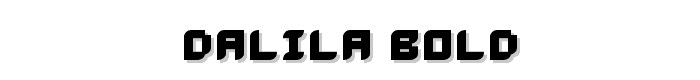 Dalila Bold font